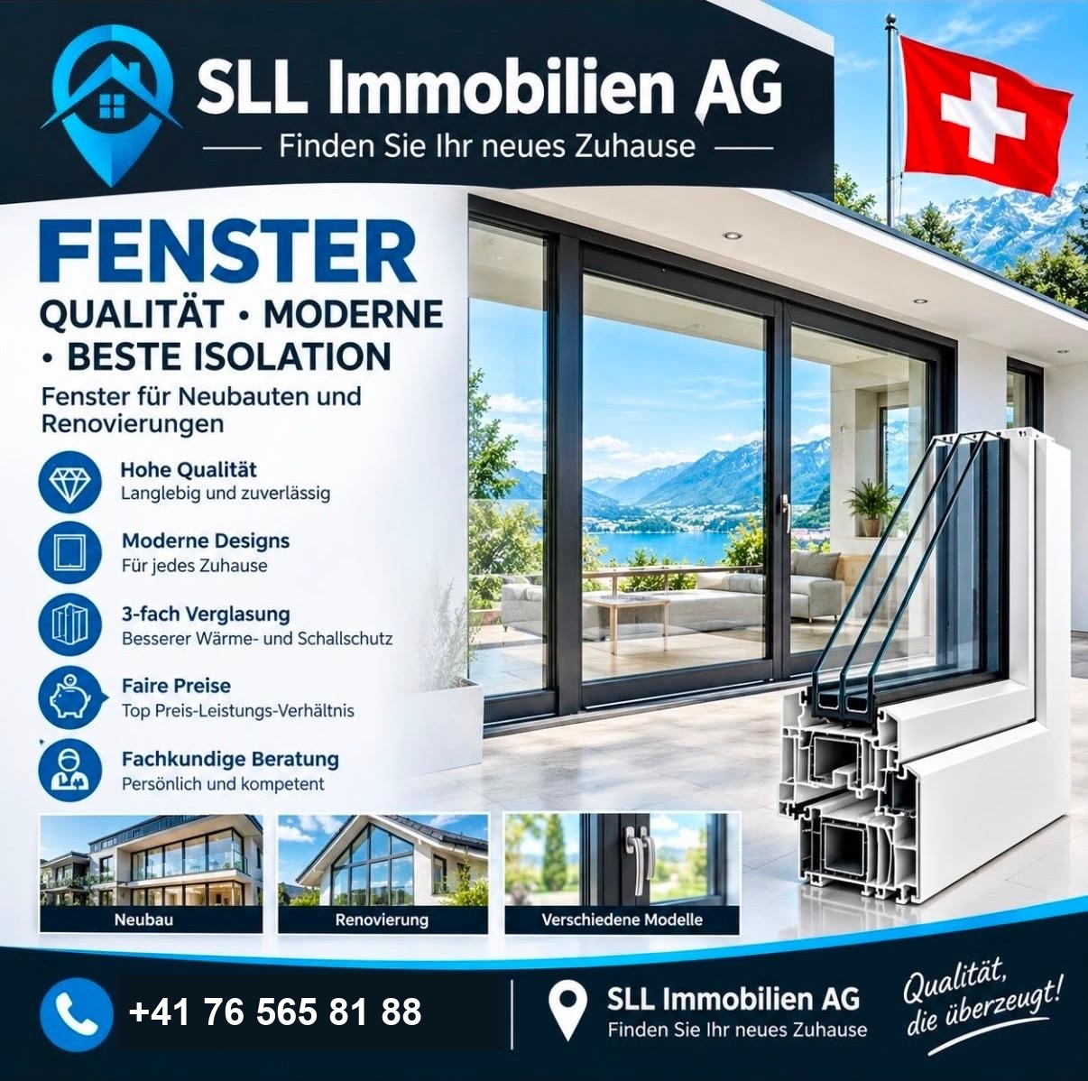 Fensterlösungen der SLL Immobilien AG