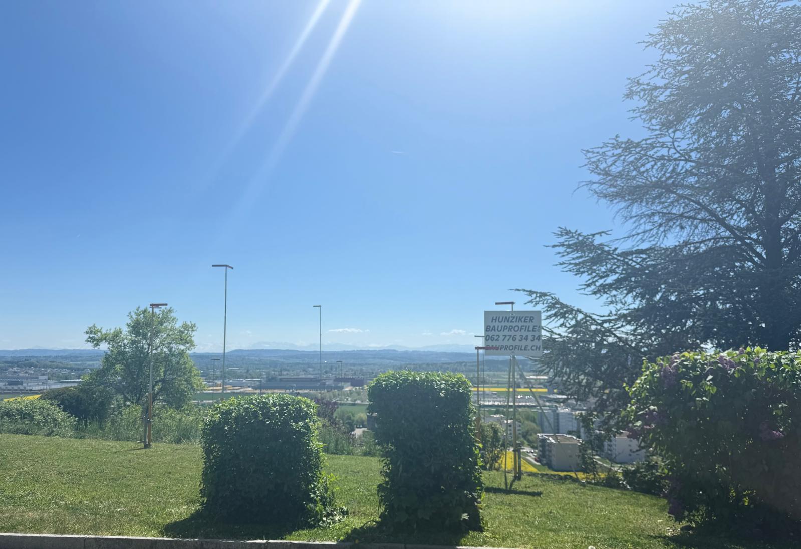 Ausblick und Lage beim Projekt Reihenfamilienhäuser